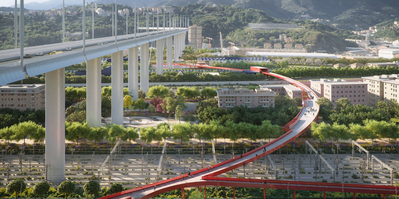 Megkezdték az új híd egyhetes tesztelését Genovában