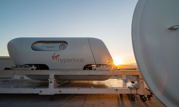 Először tesztelték utasokkal a hyperloop futurisztikus közlekedési rendszert