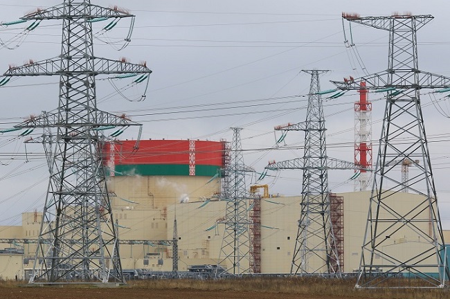A belorusz atomerőmű első blokkja a próbaüzem során elérte a 100 százalékos teljesítményszintet