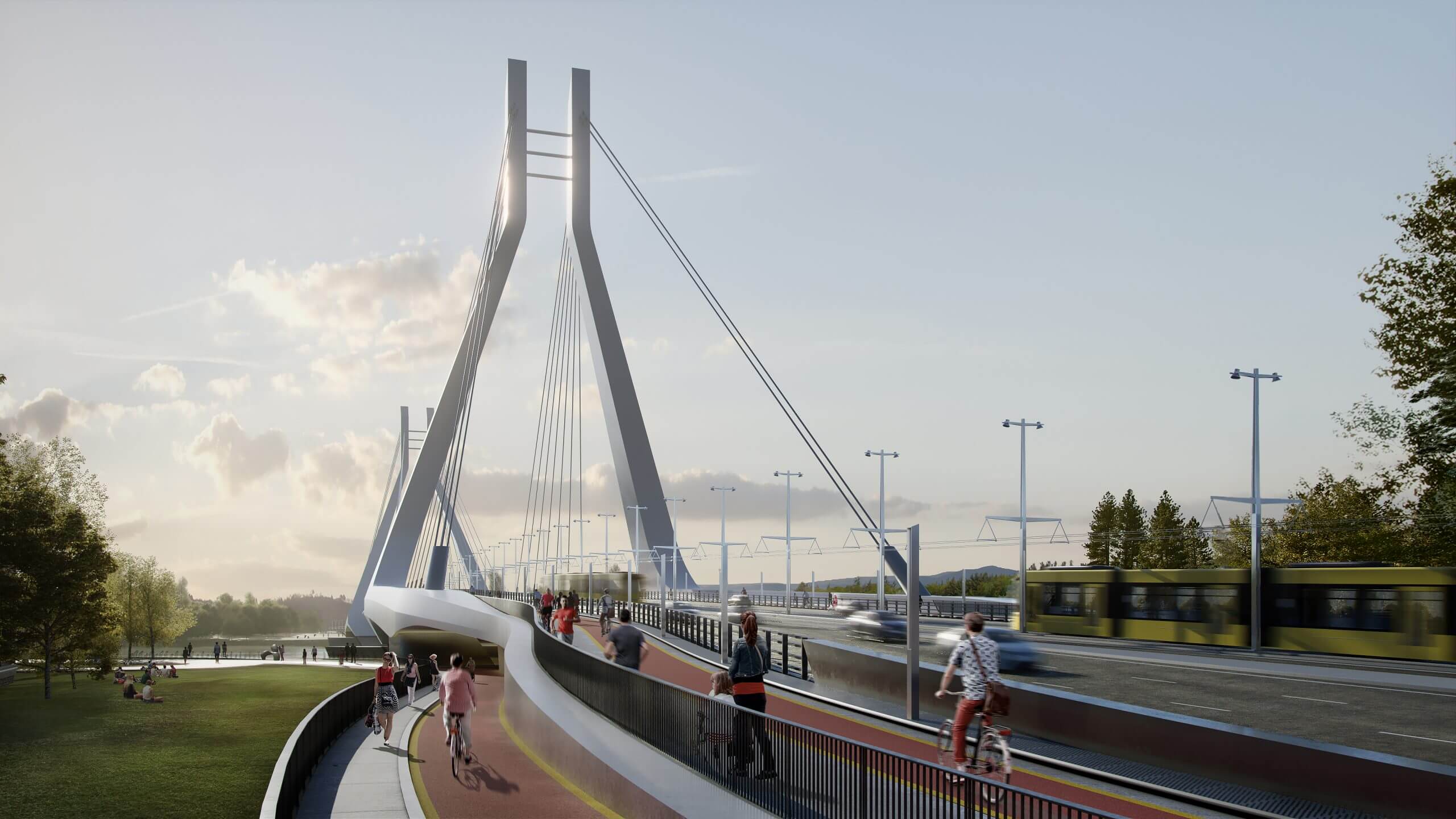 BFK: indul a villamosvonal tervezése a majdani Galvani hídon
