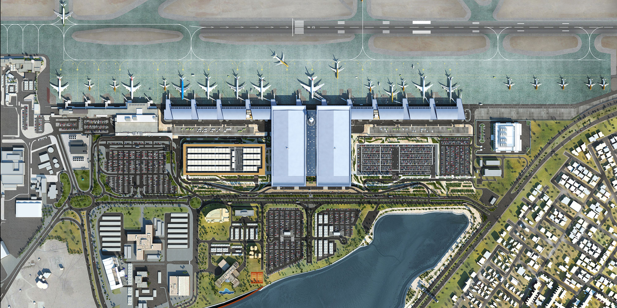 Megnyílt Bahrein új reptéri terminálja
