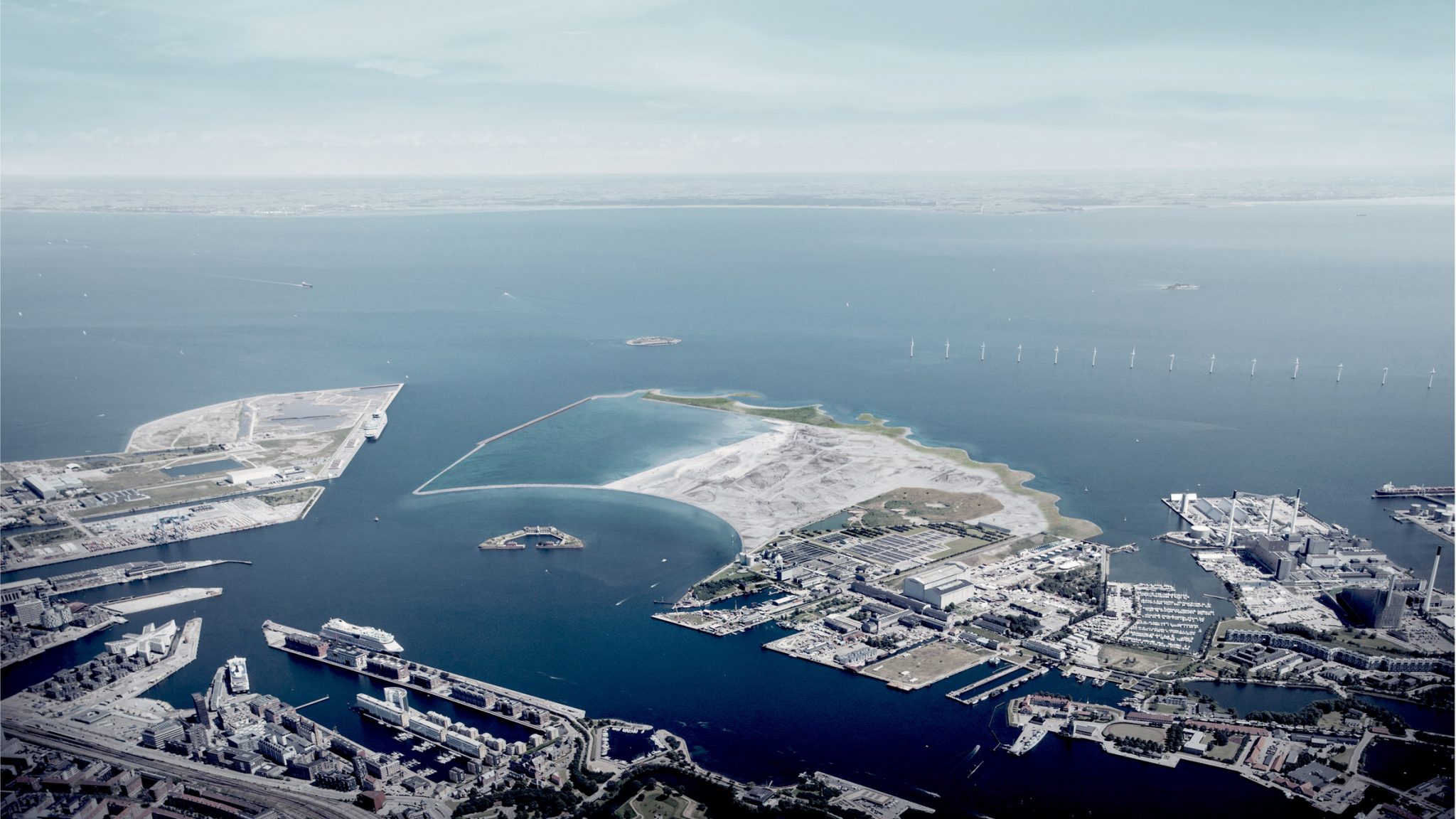Dánia mesterséges sziget építésével bővíti területeit