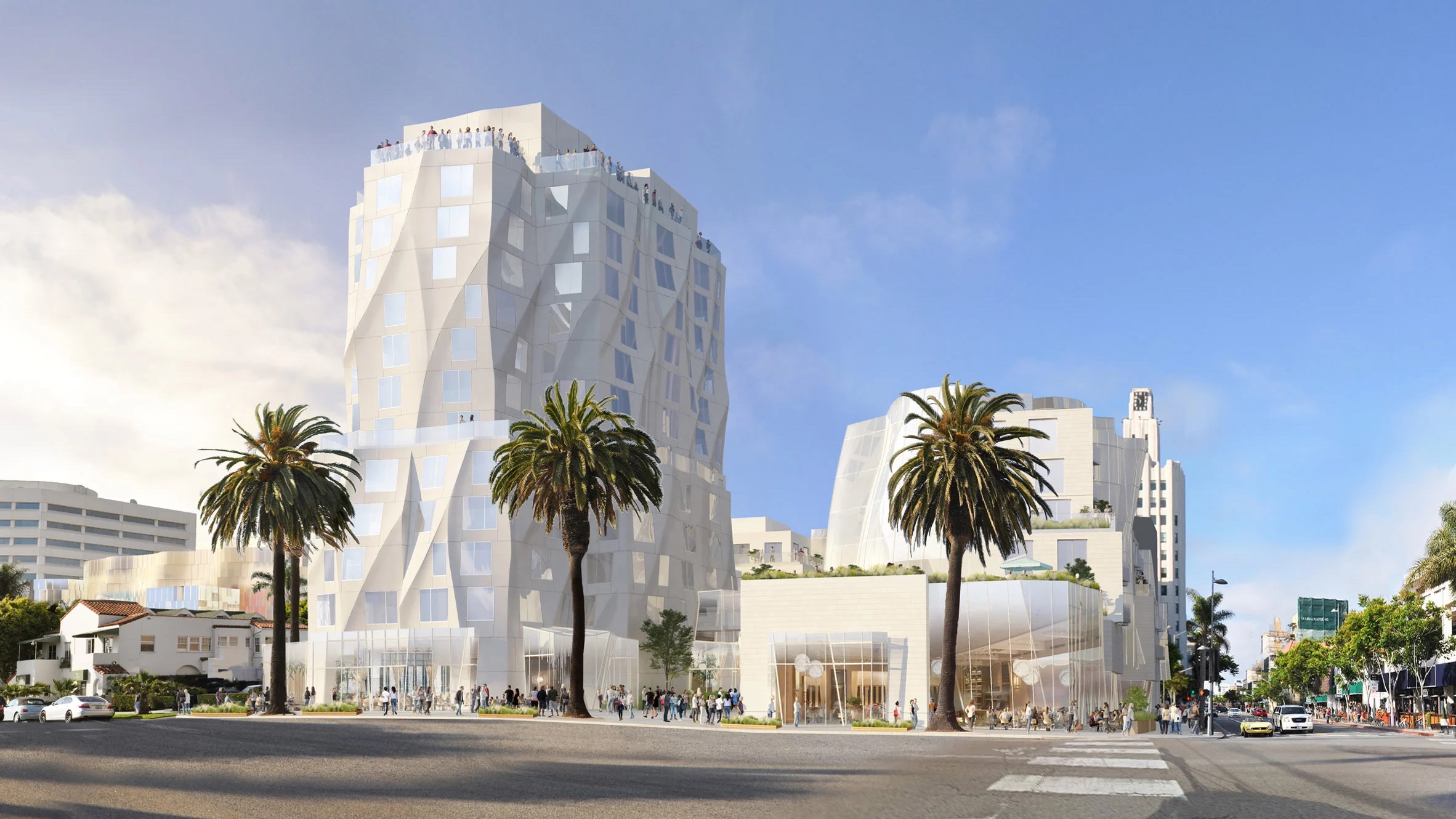 Felépül Frank Gehry régóta várt Ocean Avenue projektje Kaliforniában