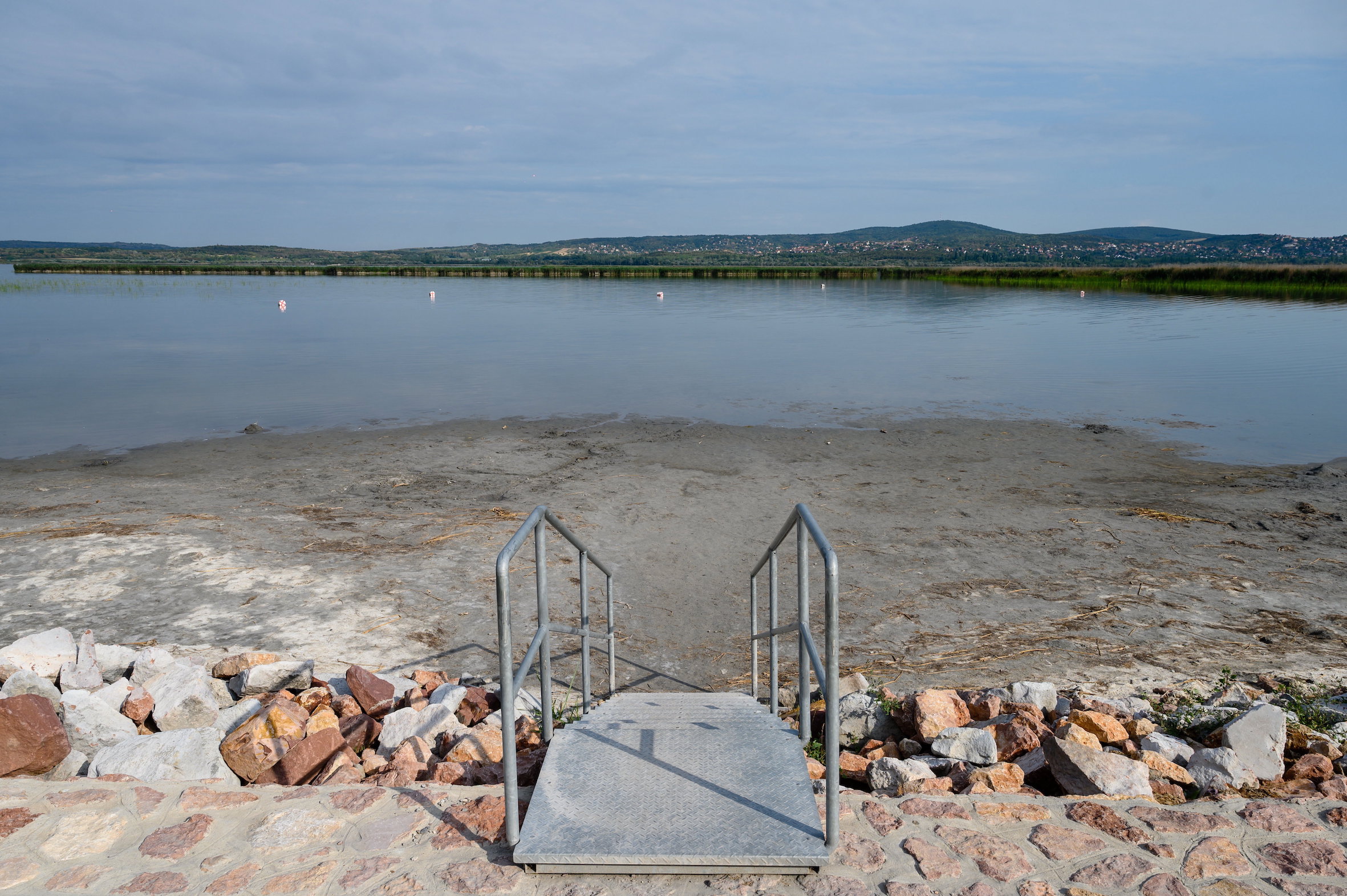 OVF: rekordalacsony a Velencei-tó vízállása