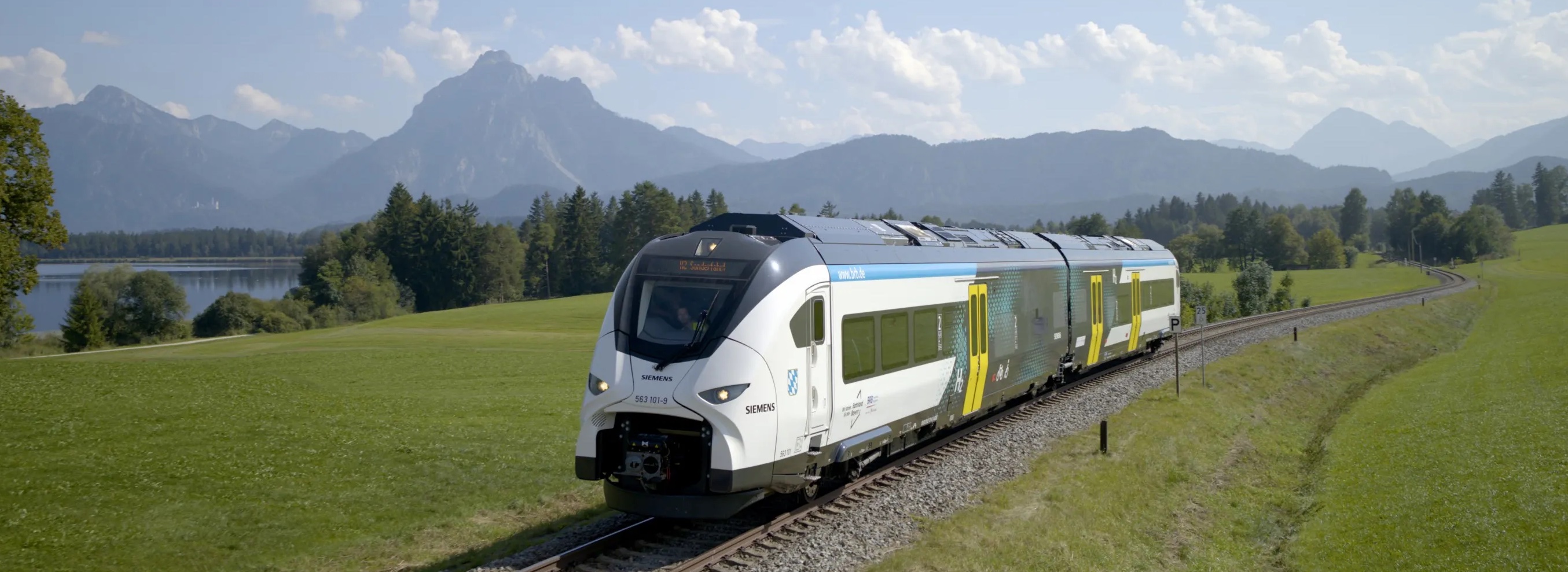 Sikeresen teljesítette első bajorországi tesztútját a Siemens hidrogénvonata