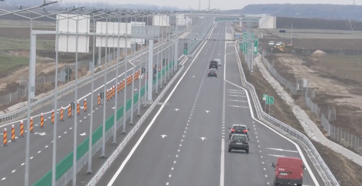 Megnyitották Bukarest autópálya-körgyűrűjének első elkészült szakaszát
