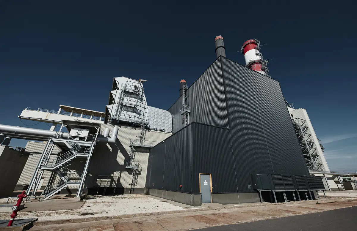 Modern tűzvédelmet kapott az ország legnagyobb gázerőműve