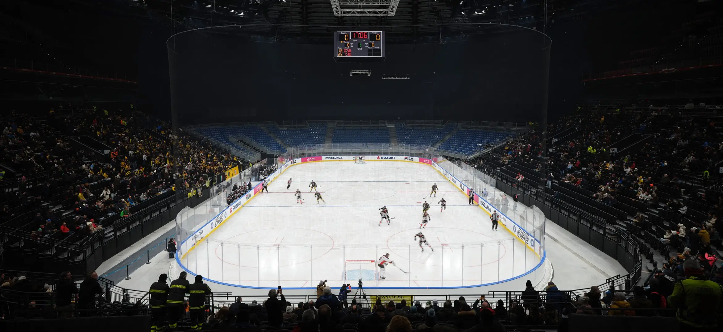 A téli olimpia fő jégpályája